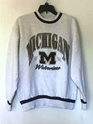 Michigan Wolverines Vintage Sweatshirt Women 
