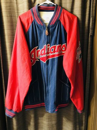 1997 Cleveland Indians All - Star Game Jacket - Reversible