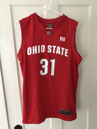 Nike Elite Lebron James Ohio State Buckeyes Basketball Jersey 31 Medium