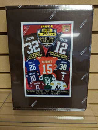 Pittsburgh Steelers 2019 Tristar Autographed Football Jersey 1 Box Break 10