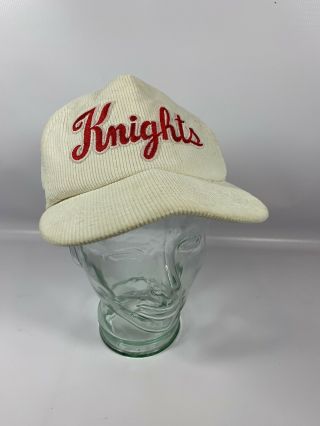 Vintage Strapback Hat Rutgers Scarlet Knights Vintage Cap Nova C1