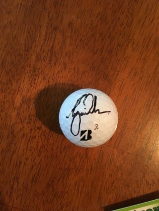Tiger Woods Autographed Signed Golf Ball Masters Champion W/coa