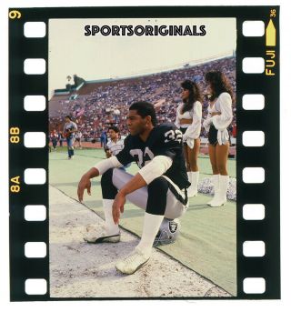 35mm Color Slide - Marcus Allen - Los Angeles Raiders