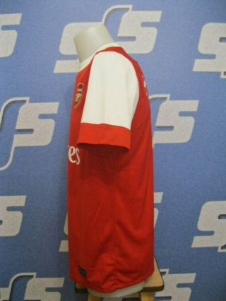 SIGNED Arsenal London 4 Fabregas 2010/2011 home Sz M Nike shirt soccer jersey 3