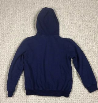 Boys University Of michigan Adidas Full Zip Hoodie Sweatshirt Jacket Sz M 10 - 12 3