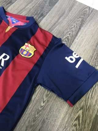 2014 - 2015 Nike FC Barcelona Lionel Messi Home Jersey Shirt Maglia Kit Argentina 6