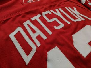 Reebok Pavel Datsyuk Detroit Red Wings RBK men ' s medium jersey NHL hockey 4