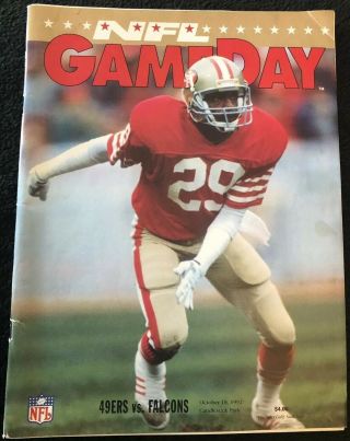 Nfl Gameday - 49ers Vs.  Falcons - October 18,  1992 Candlestick Park