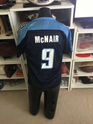 Tennessee Titans Mcnair Champion Jersey Size Youth X Large Pre Owned