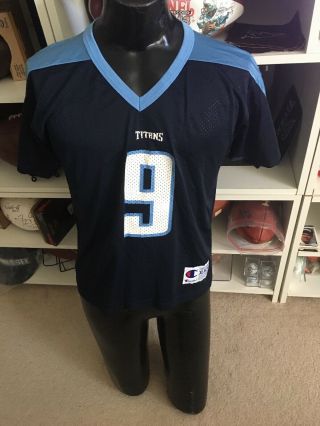 TENNESSEE TITANS McNAIR CHAMPION JERSEY SIZE YOUTH X LARGE PRE OWNED 2