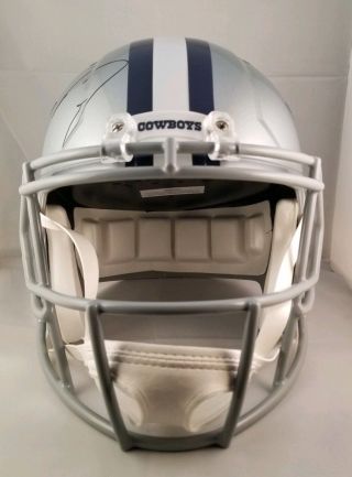 Jaylon Smith Autographed Signed Full Size Speed Helmet Dallas Cowboys JSA 3