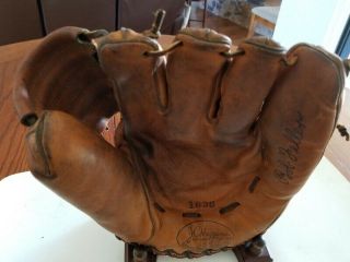 Bob Feller Jc Higgins 1638 Vintage Model Baseball Glove