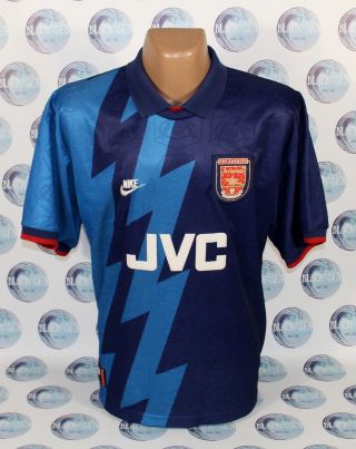 Arsenal 1995 1996 Away Football Soccer Shirt Jersey Trikot Maillot Nike Men Xl