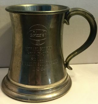 Vintage 1964 Golf Trophy Cup Hole In One Pine Valley Country Club Wilmington Nc
