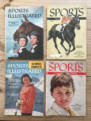 Old 1950s Sports Illustrated Magazines 1955,  1956,  1957,  1958,  1959 3