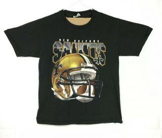Vintage Orleans Saints Lee Sport T Shirt Size Large