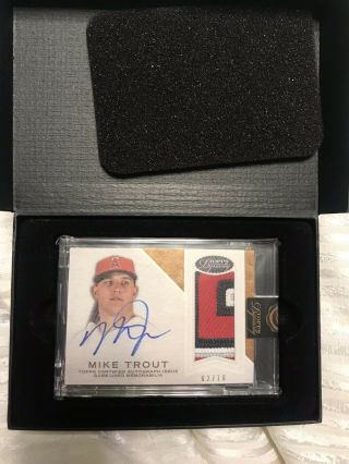2016 Topps Dynasty Mike Trout Auto