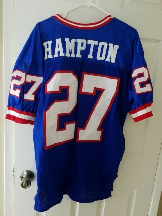 NFL Wilson Pro line Authentic York Giants Mens Hampton Jersey sz 48 L 2