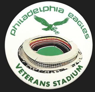 Vintage 1971 Philadelphia Eagles Veterans Stadium 6 