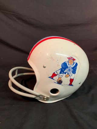 Vintage Rawlings Football Helmet England Patriots Retro Air Flo HNFL Medium 2