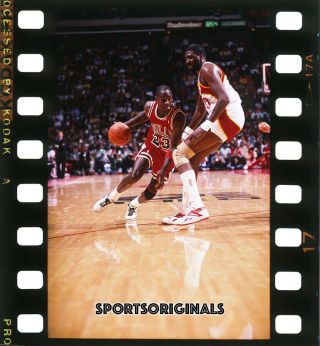 35mm Kodachrome Slide - Michael Jordan - Chicago Bulls