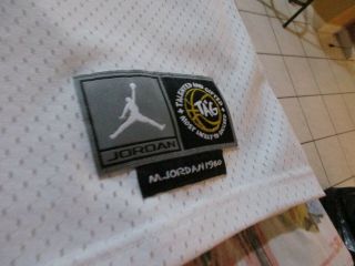 Michael Jordan 23 Laney High School Nike Throwback White Jersey Size 3XL 6