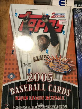 2005 Topps Baseball Hobby Box - Series 2