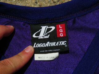 Vtg JOHN RANDLE 93 Minnesota Vikings Jersey Mens Large Purple Logo Athletic HOF 3
