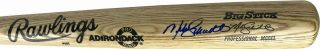 Mike Schmidt Signed Autographed 500 Hr Baseball Bat Beckett Bas