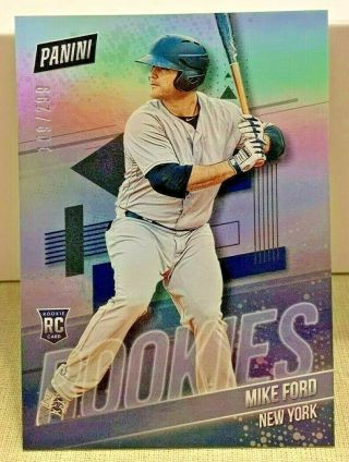 Mike Ford 2019 Panini The National Rc Rookies 