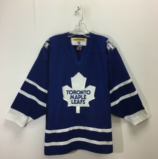 Vintage Toronto Maple Leafs Koho Nhl Hockey Jersey Mens Size Medium Blue