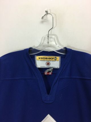 Vintage Toronto Maple Leafs Koho NHL Hockey Jersey Mens Size Medium Blue 3