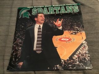 1999 Michigan State Spartans Basketball Calendar