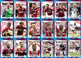 Aston Villa 2019 Football League Championship Playoff Winners Trading Cards