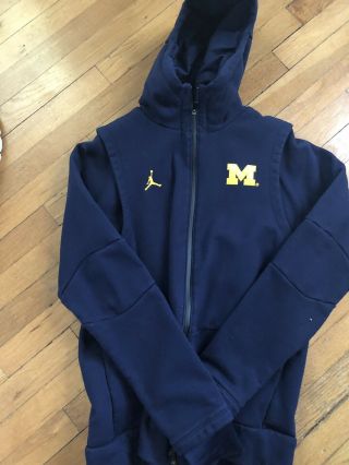 Michigan Wolverines Nike Jordan Jacket - Worn Twice Size L