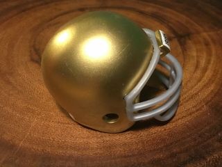 (1) Riddell Pocket Pro Football Helmet (notre Dame Fighting Irish)