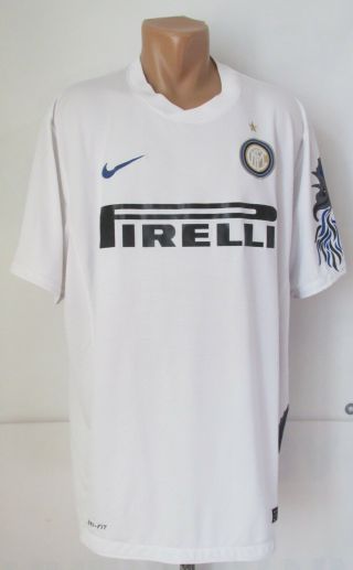 Inter Milan 2010/2011 Away Football Shirt Soccer Jersey Maglia Calcio Italy 2xl