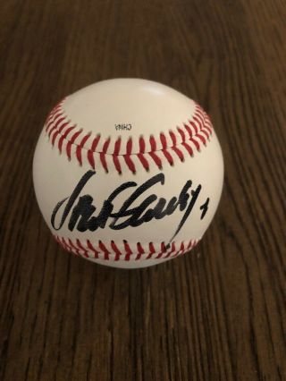 Steve Garvey Autographed Baseball Sweet Spot Los Angeles Dodgers Padres Mlb