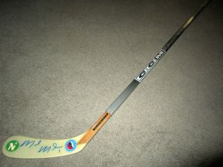 Mike Modano Minnesota North Stars Autographed Signed Hockey Stick W/coa Hof