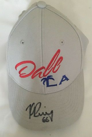 Autographed Puig 66 Dale La Baseball Hat