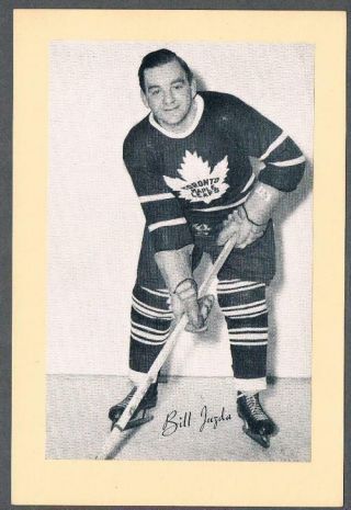 1944 - 63 Beehive Hockey Premium Group 2 Toronto Maple Leafs 412 Bill Juzda