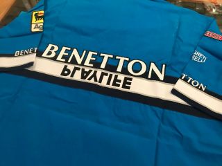 Authentic 2000 Mild Seven Benetton Playlife F1 Team Issue Shirt - French GP 2