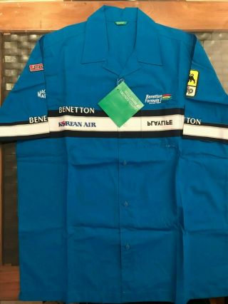 Authentic 2000 Mild Seven Benetton Playlife F1 Team Issue Shirt - French GP 3