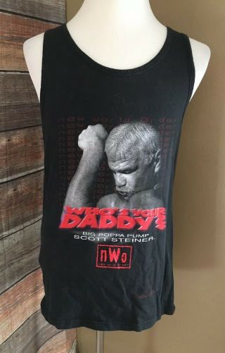 Vintage Nwo World Order Wcw Wrestling Scott Steiner Who 