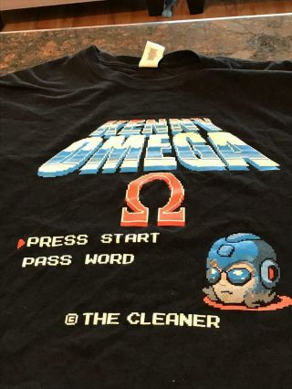 Kenny Omega " Mega Man " T - Shirt Aew Wwe Bullet Club