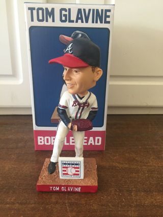 Tom Glavine Atlanta Braves Bobblehead Baseball Hall Of Fame - Stadium Giveaway