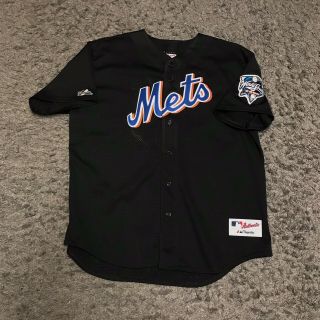 2000 World Series Mike Piazza York Mets Authentic Mlb Jersey