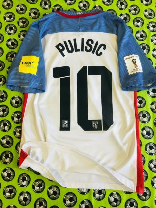 Nike Usa United States Home Soccer Football Jersey 2016 2017 Christian Pulisic