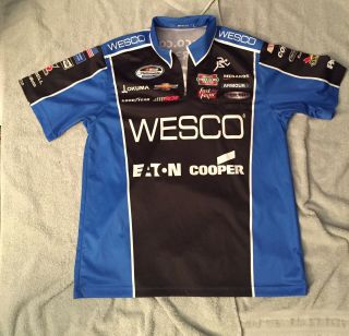 Ty Dillon Wesco Nascar Rcr Pit Crew Jersey Shirt Chevy Sunoco Philips