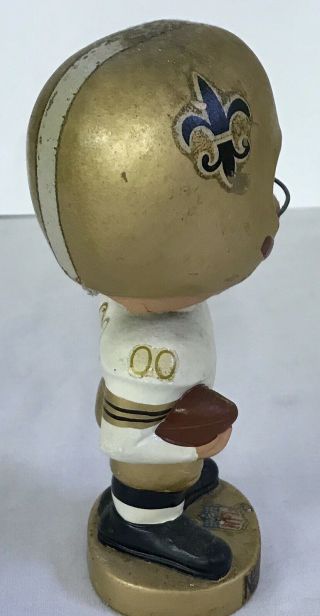 Orleans Saints 1960 ' s NFL Vintage Football Bobble Head Nodder Japan 4